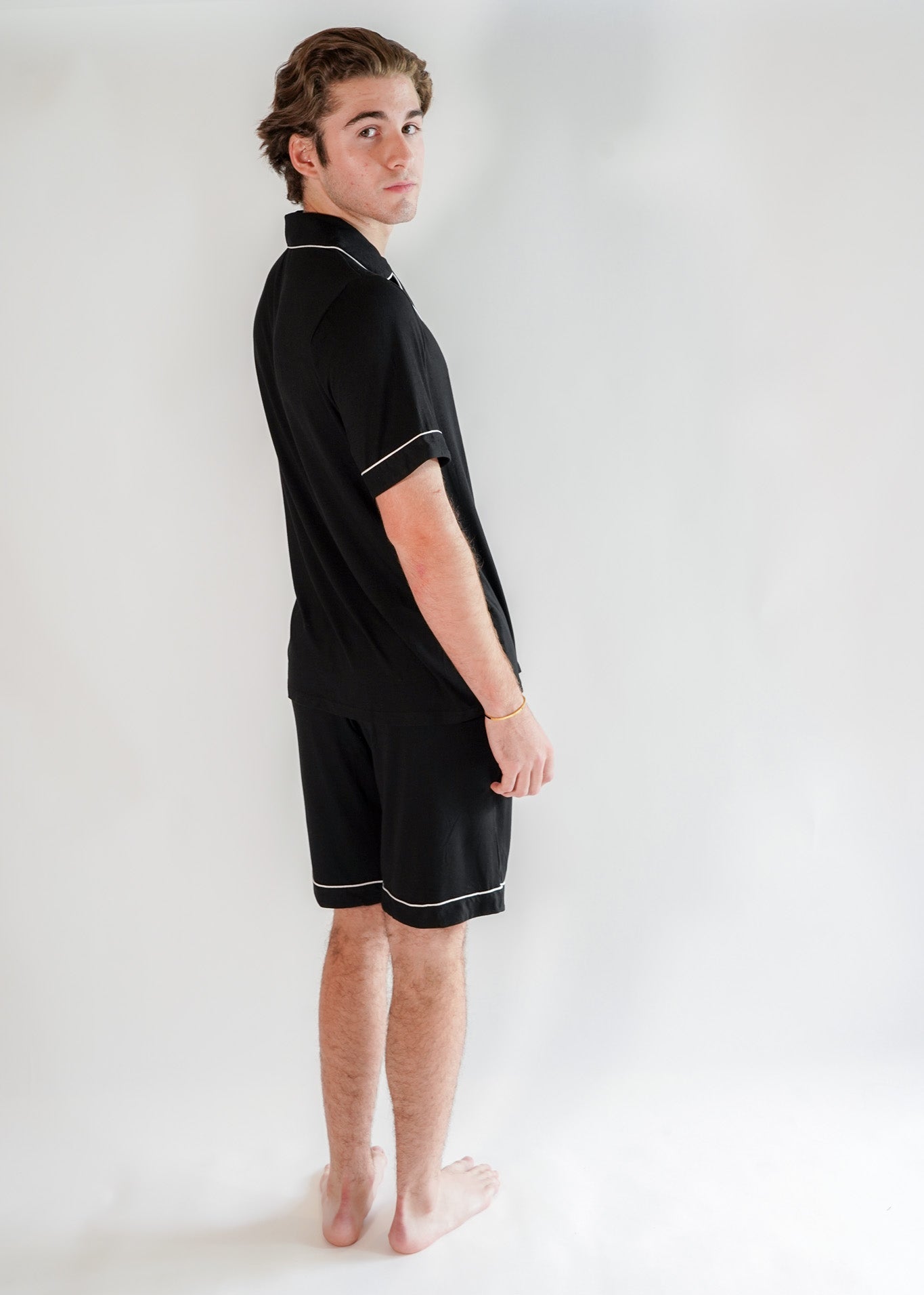 Classic Men Shorts Set Black