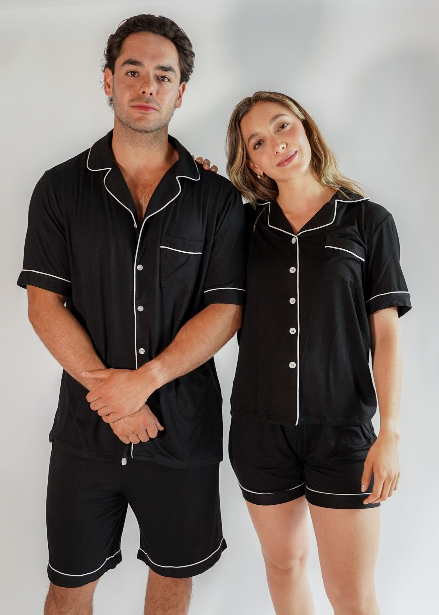 Classic Men Shorts Set Black
