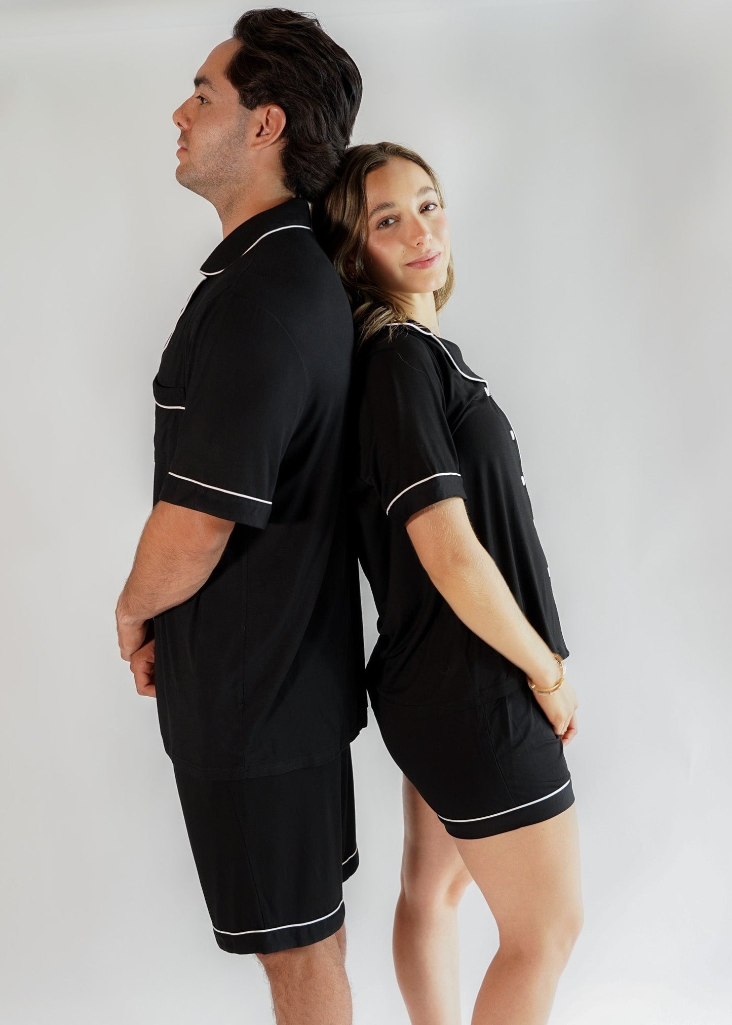 Classic Men Shorts Set Black