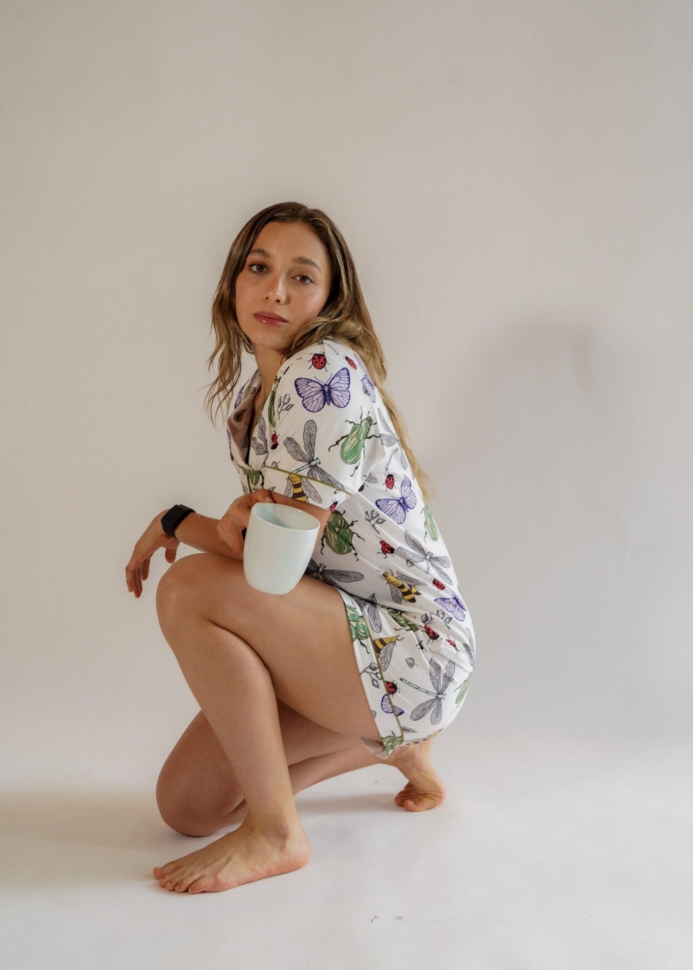 Luxe Her Shorts Set Bugs