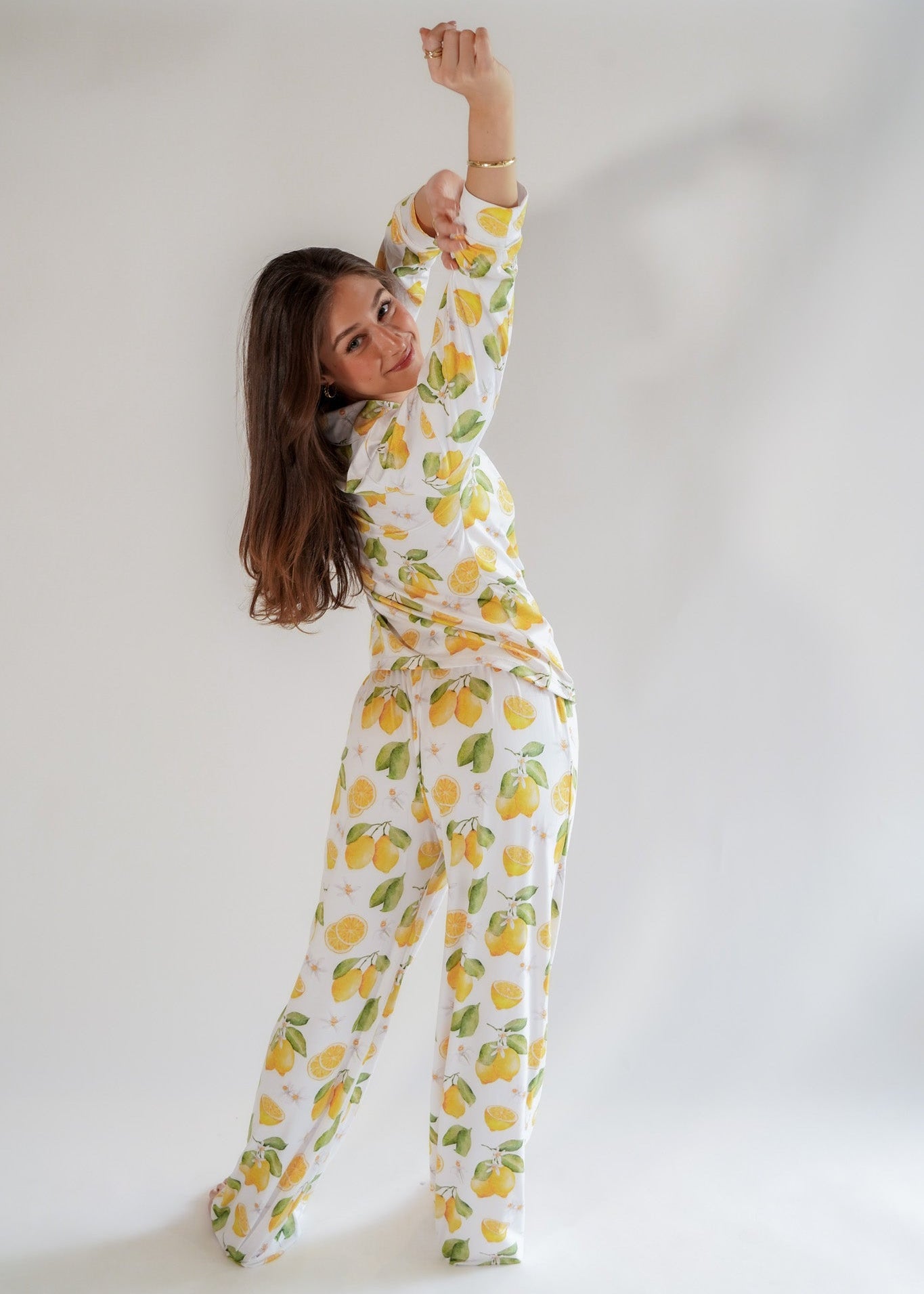 Luxe Her Pants Set Lemon