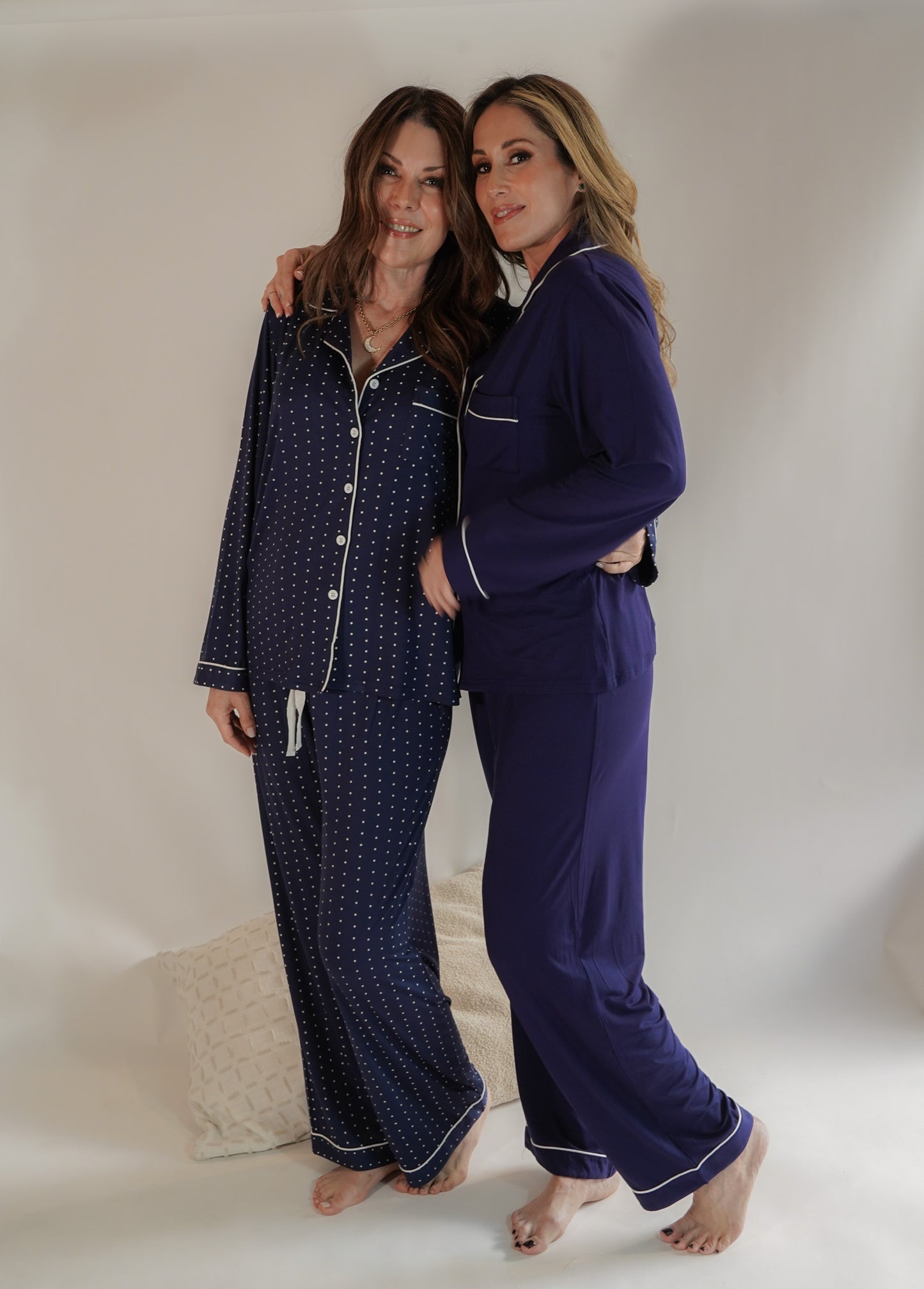 Classic Her Pants Set Navy