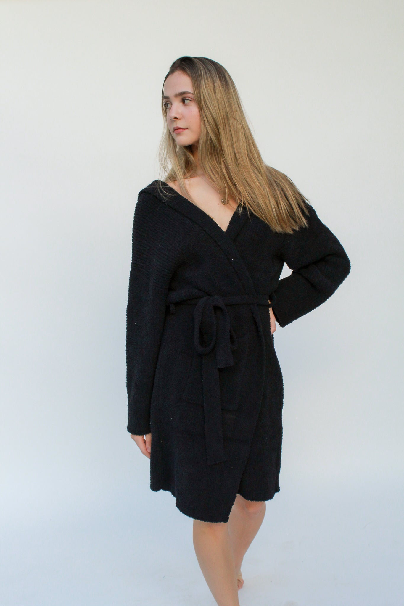 Sherpa Coat Black