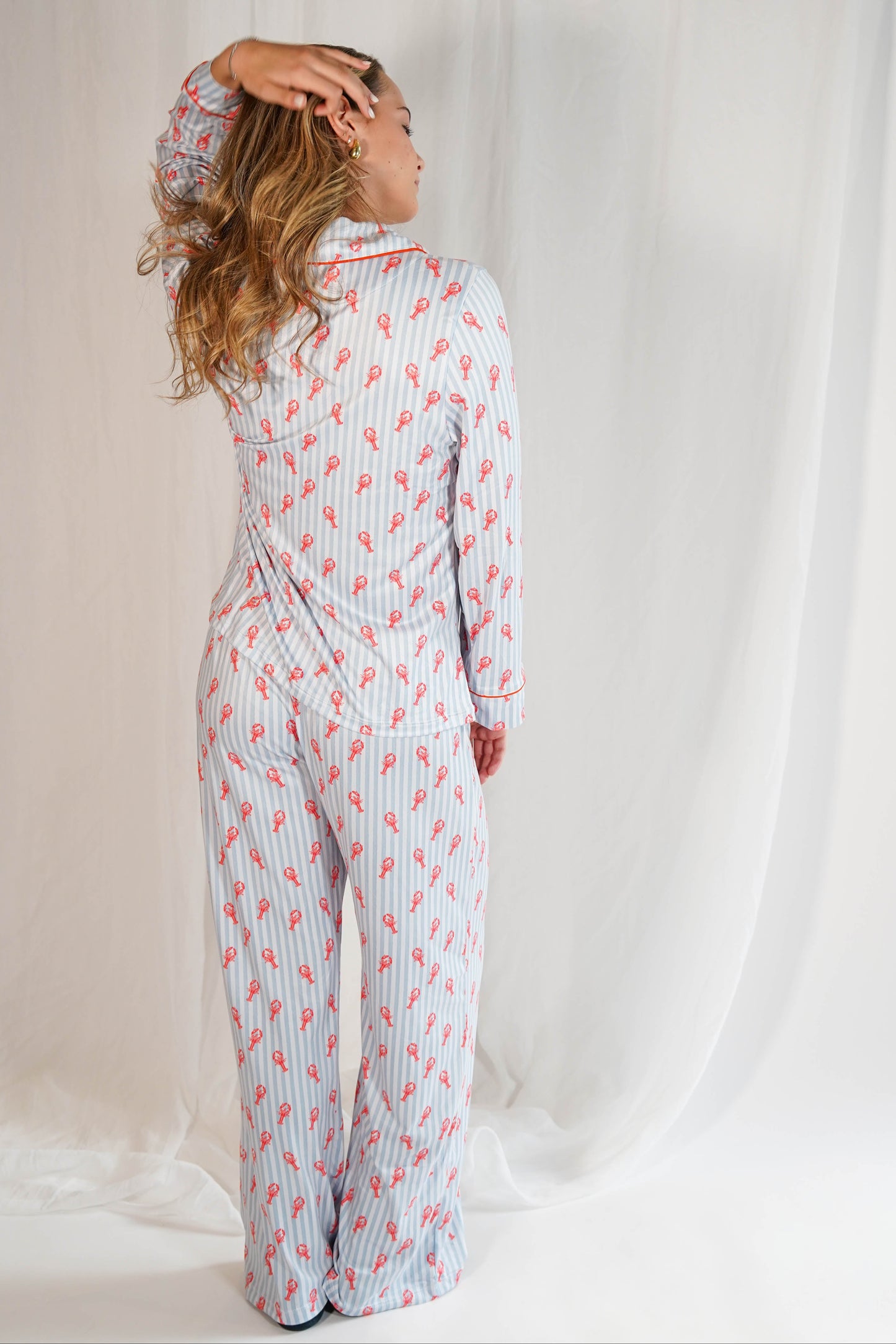Luxe Her Pants Set Lobsters