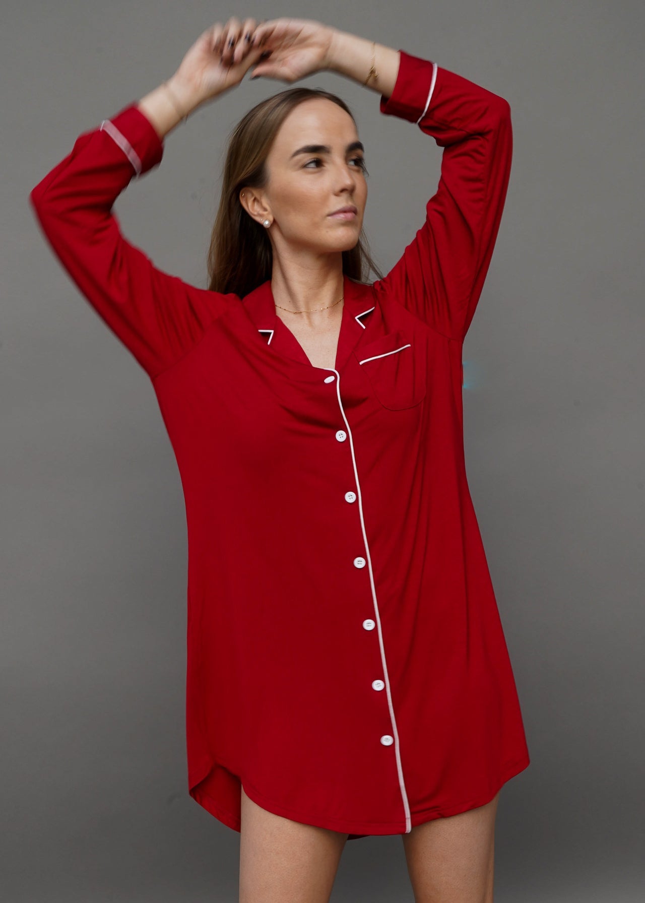 Classic Her Dress Red
