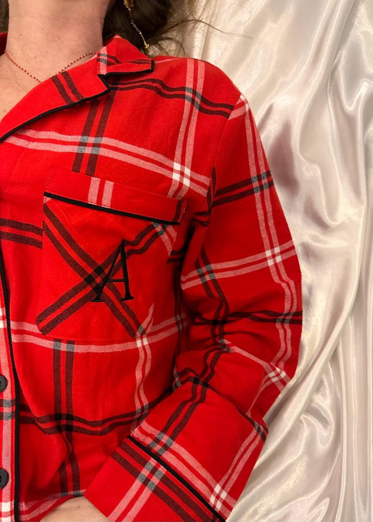 Cozy Her Pants Set Red