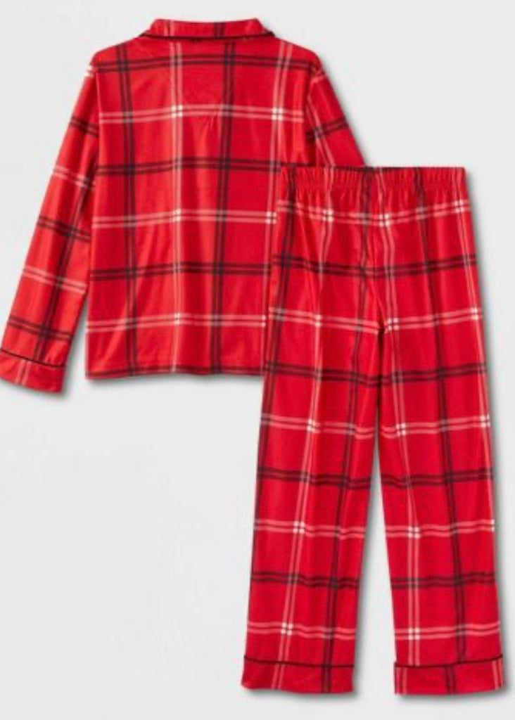 Cozy Men Pants Set Red