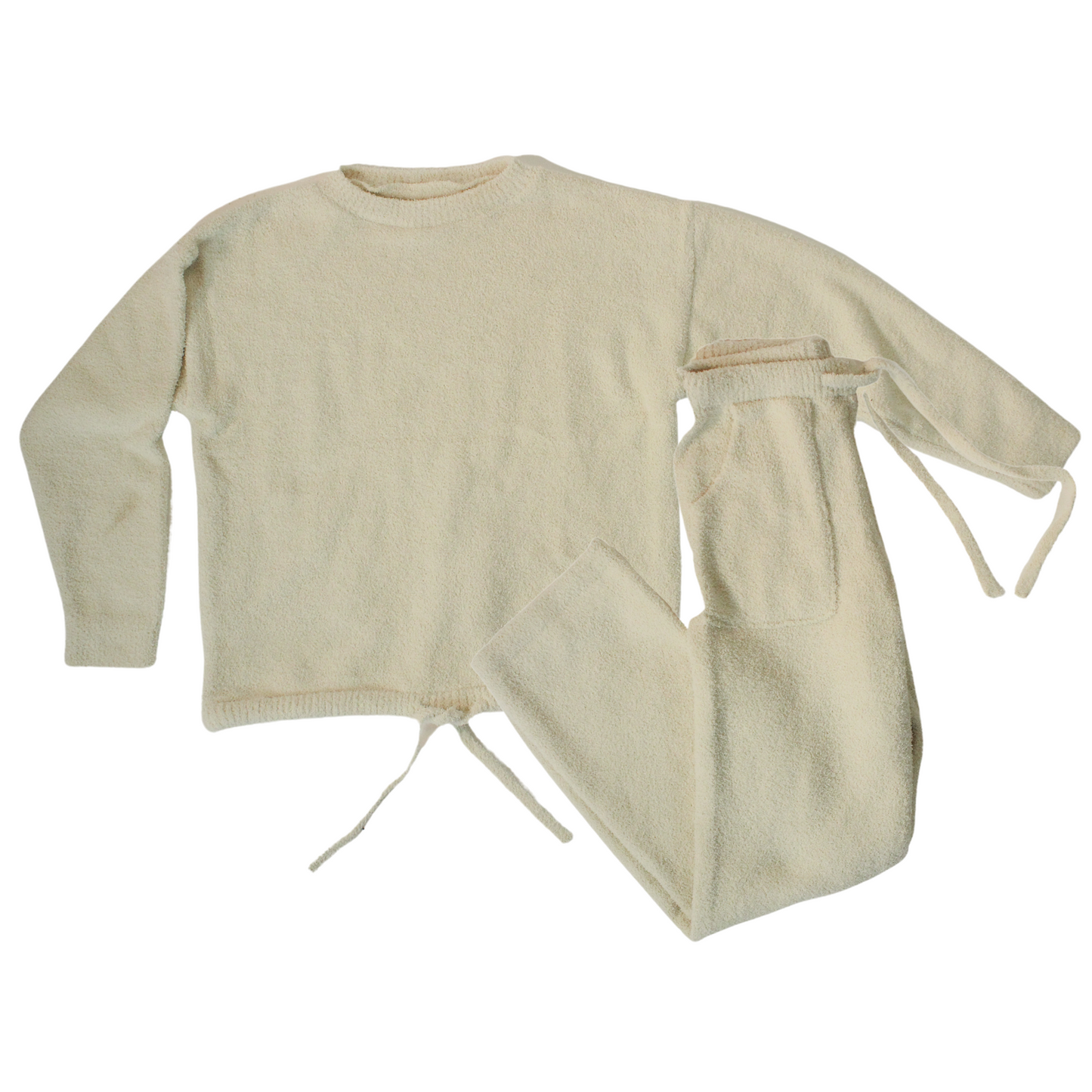 Loungewear Sherpa Set Ivory