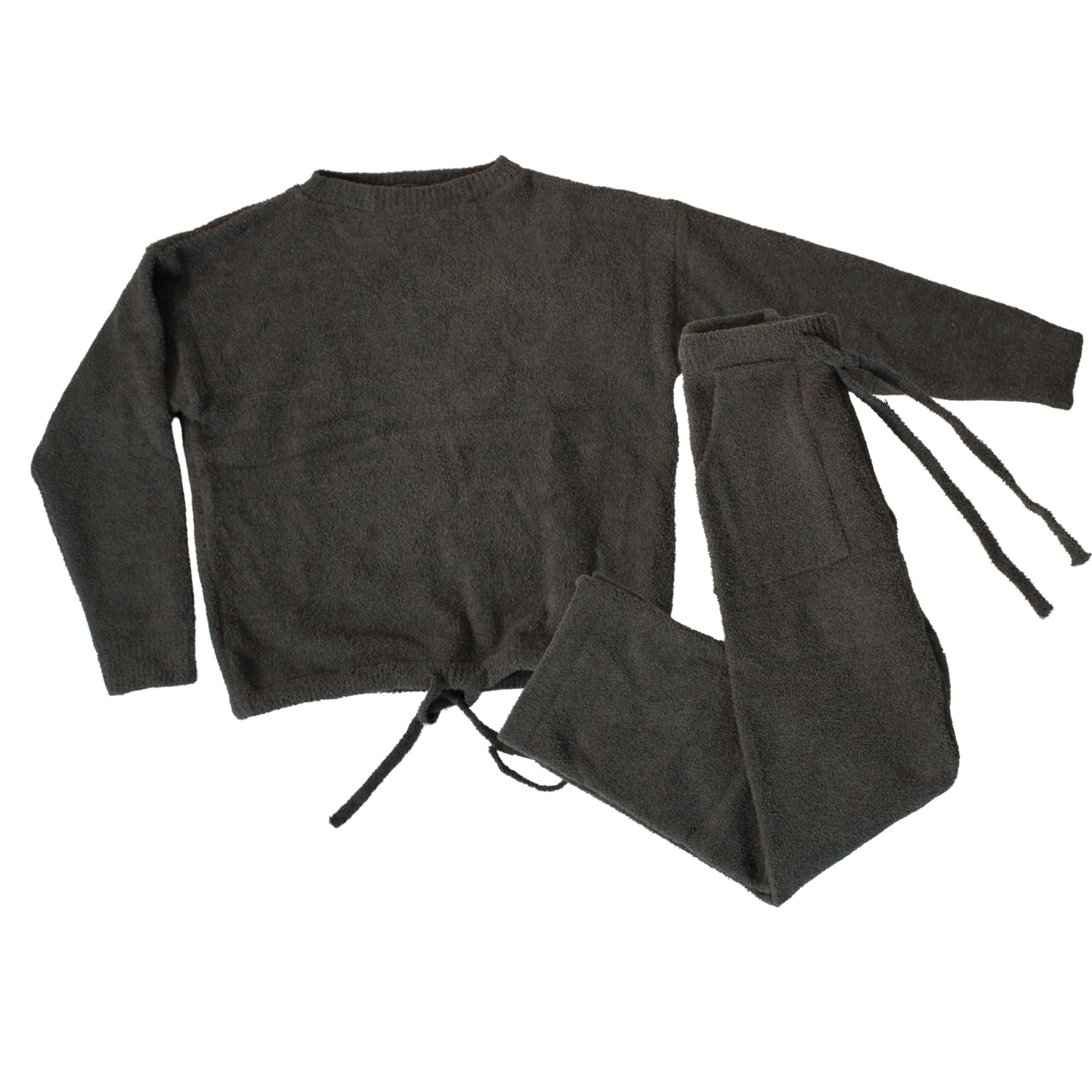 Loungewear Sherpa Set Gray