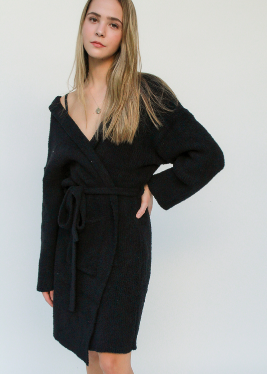 Sherpa Coat Black