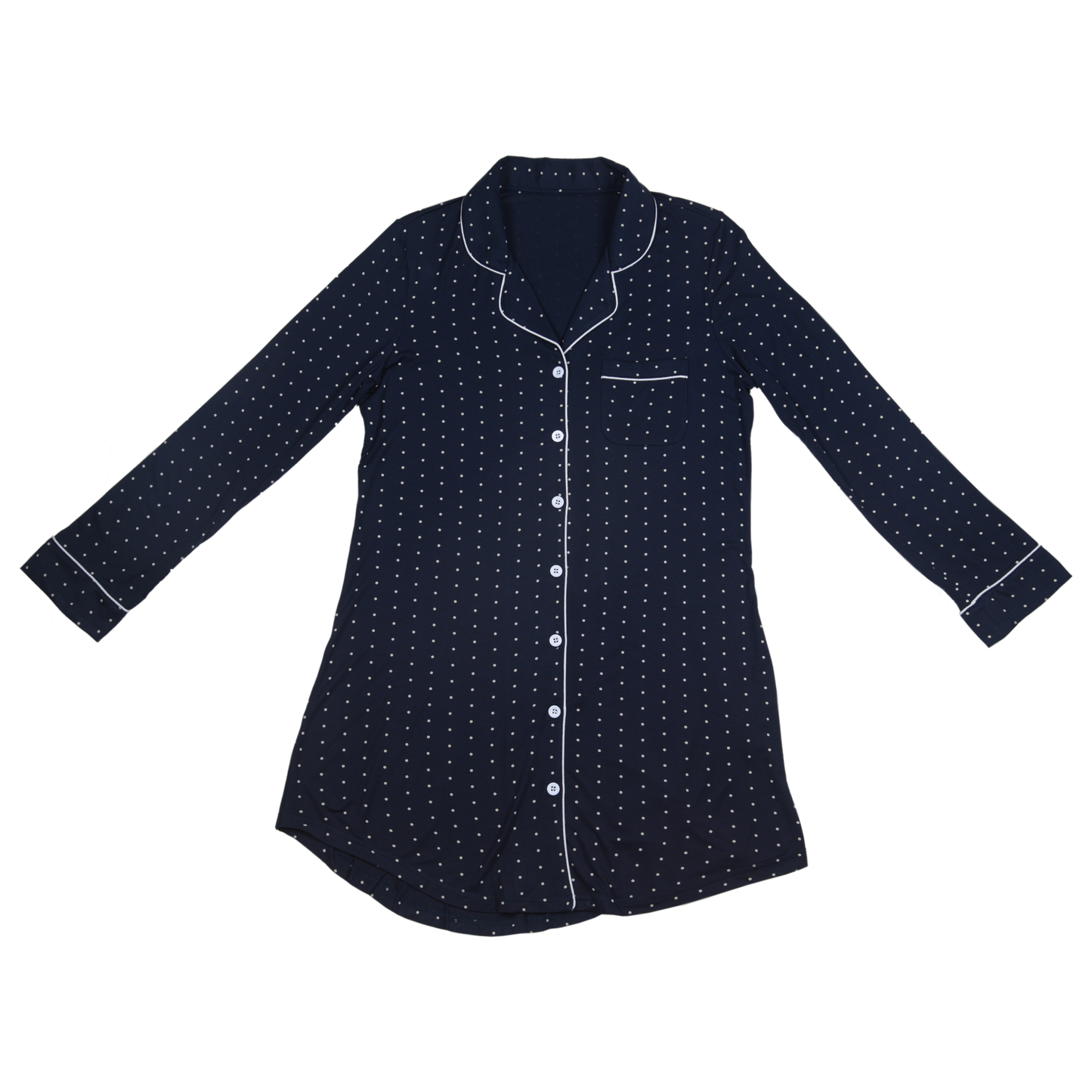 Classic Her Dress Blue Dots
