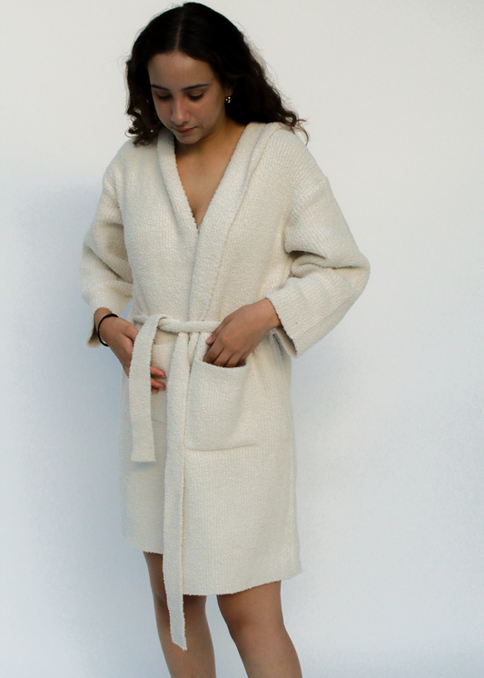 Sherpa Coat-Ivory