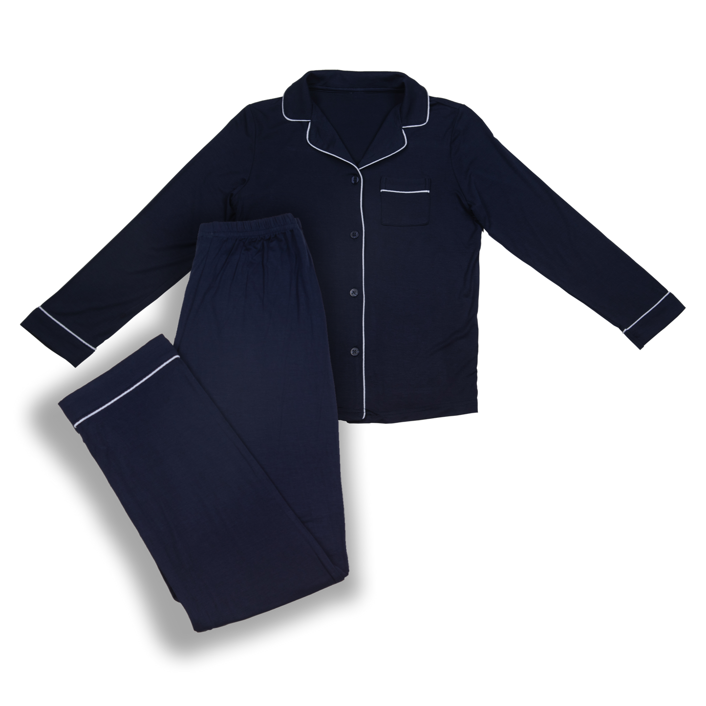 Classic Kids Pants Set Navy