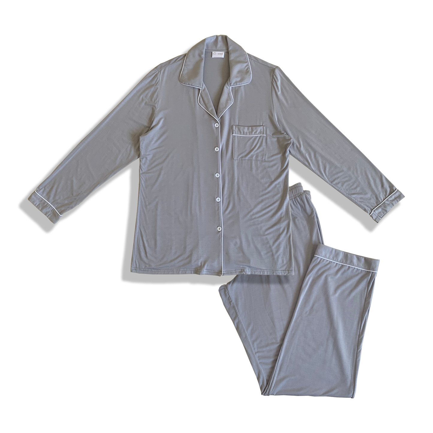 Classic Her Pants Set Gray